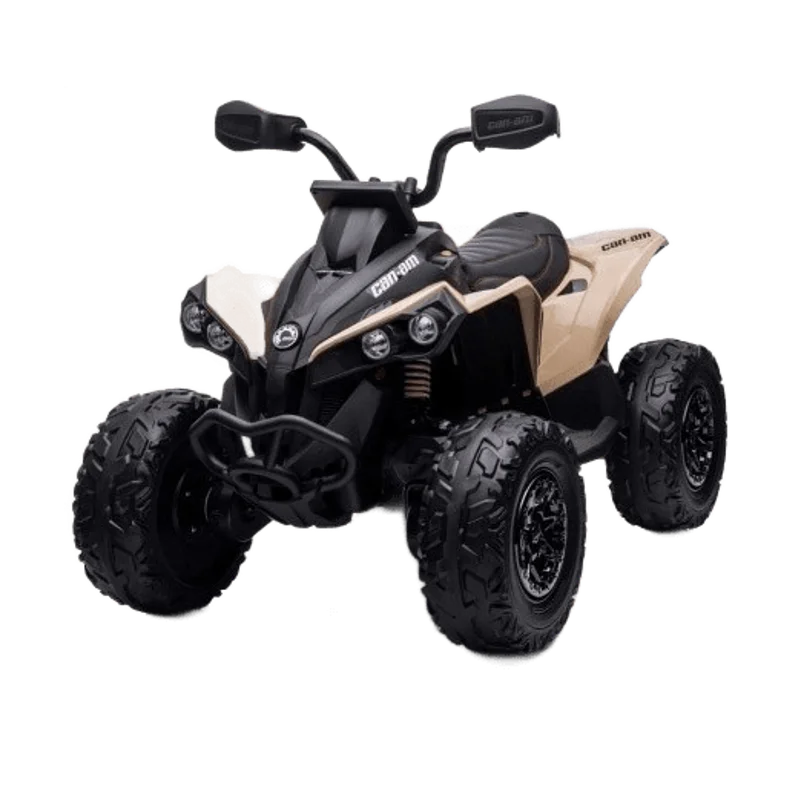 Can-Am Renegade – elektrische kinderquad 24V met 4x4, khaki