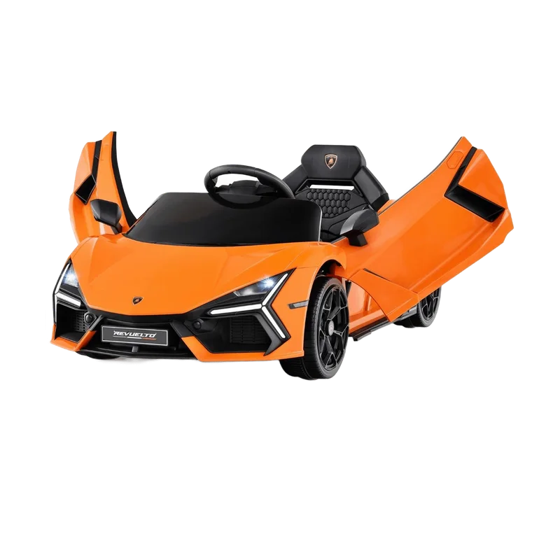 Costway Lamborghini Revuelto – kinderauto 12V met vering