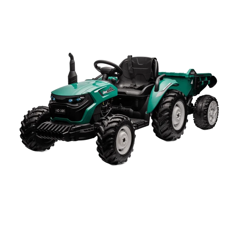 Elektrische kindertractor met kiepaanhanger – 24V met afstandsbediening