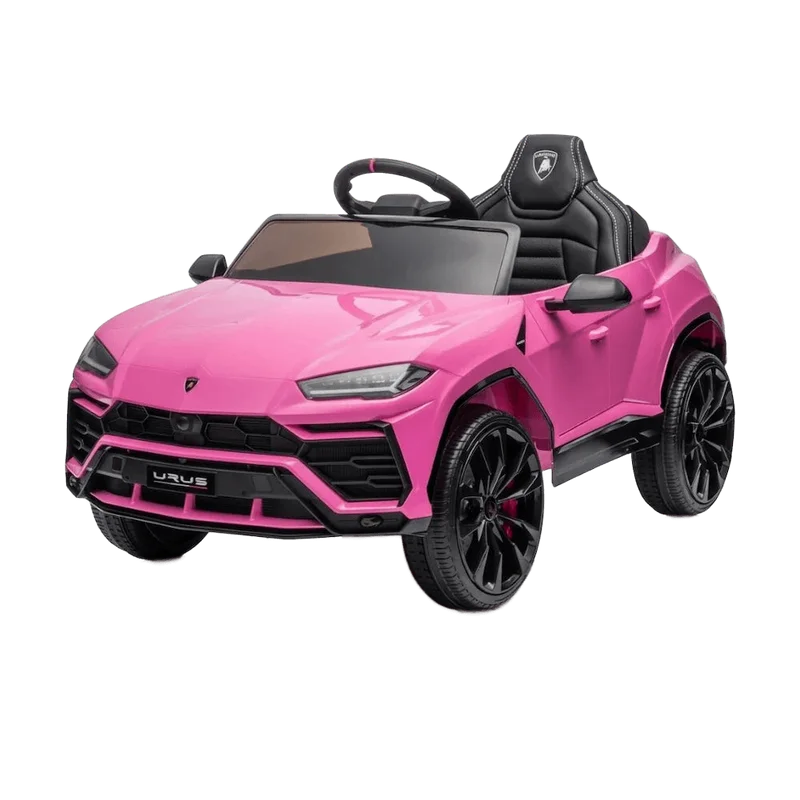 Lamborghini Urus – kinderauto 12V roze met openslaande deuren