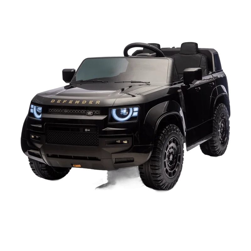 Land Rover Defender – kinderauto 24V voor 2 kinderen, zwart