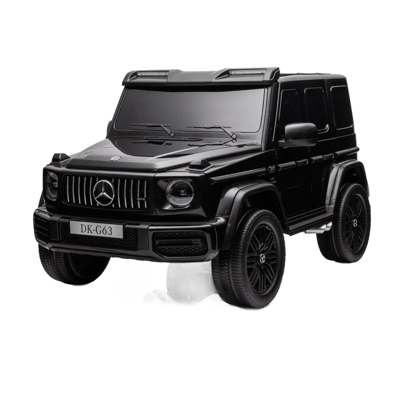 Mercedes G63 XXL – tweezitter 24V met 4x4 en rubberen banden