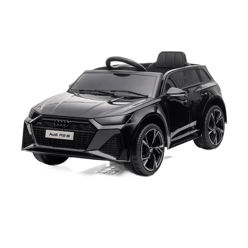 Vrooomy Audi RS6 Full Option – kinderauto 12V met schokdempers