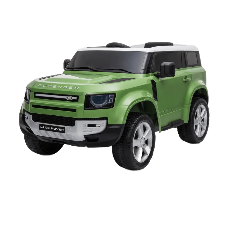 Vrooomy Land Rover Defender – terreinwagen 12V met kofferbak