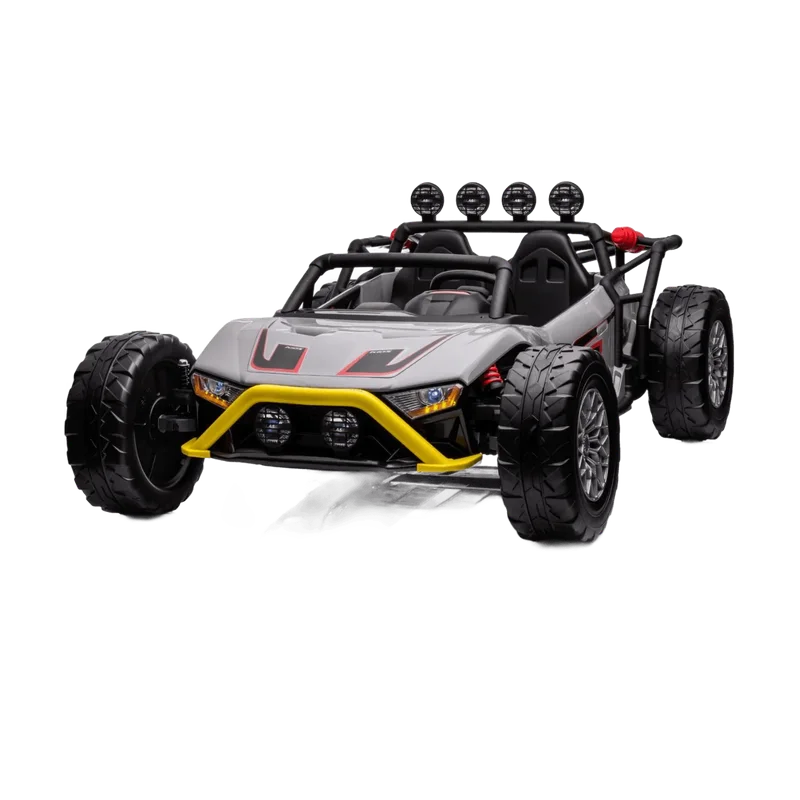Vrooomy Mud-Master – elektrische buggy 24V met brede bank