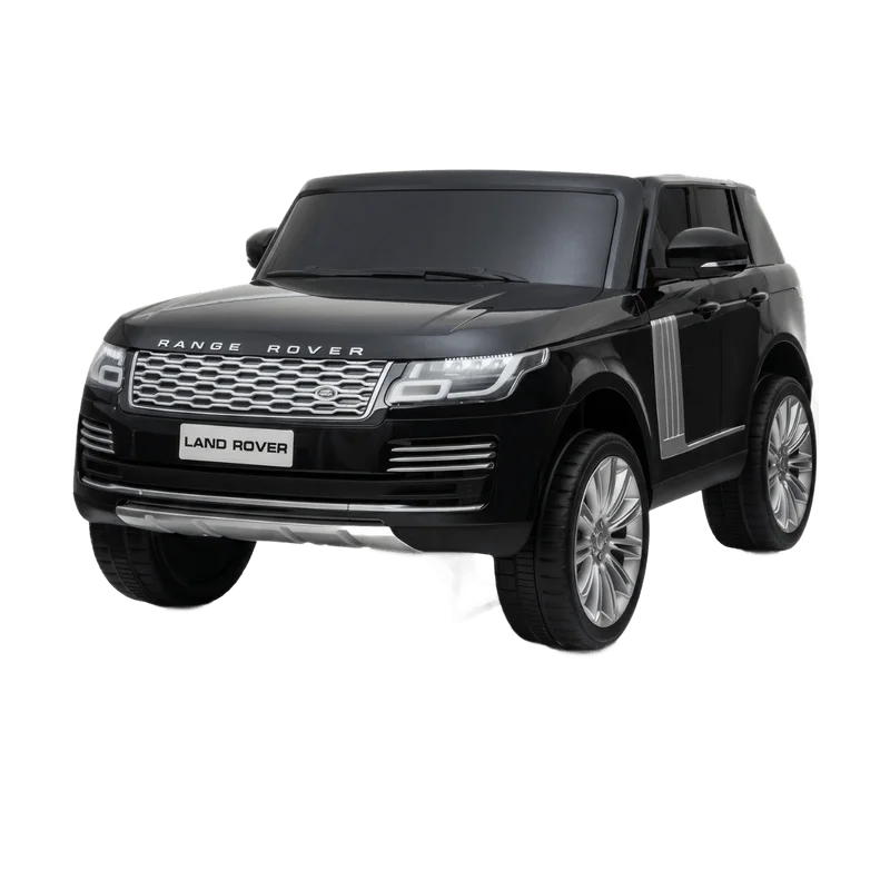 Vrooomy Range Rover Vogue – zwarte tweezitter 12V met schokdempers